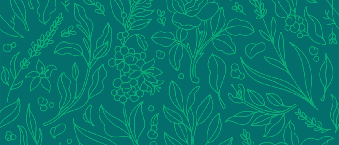 Better Botanics brand pattern