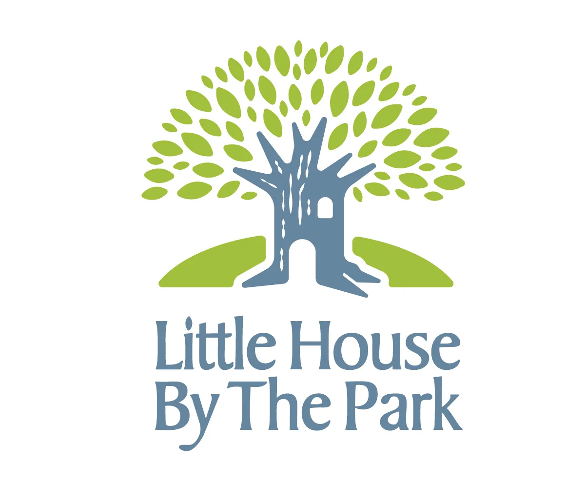 Little House By The Park identity extended from the FSA brand system