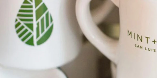 Mint and Craft restaurant brand identity, San Luis Obispo
