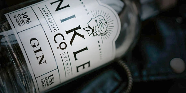 Nikle Co. premium spirits brand identity, Albuquerque
