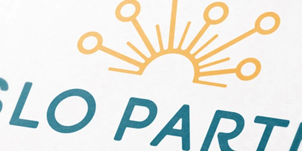 SLO Partners workforce education brand identity, San Luis Obispo
