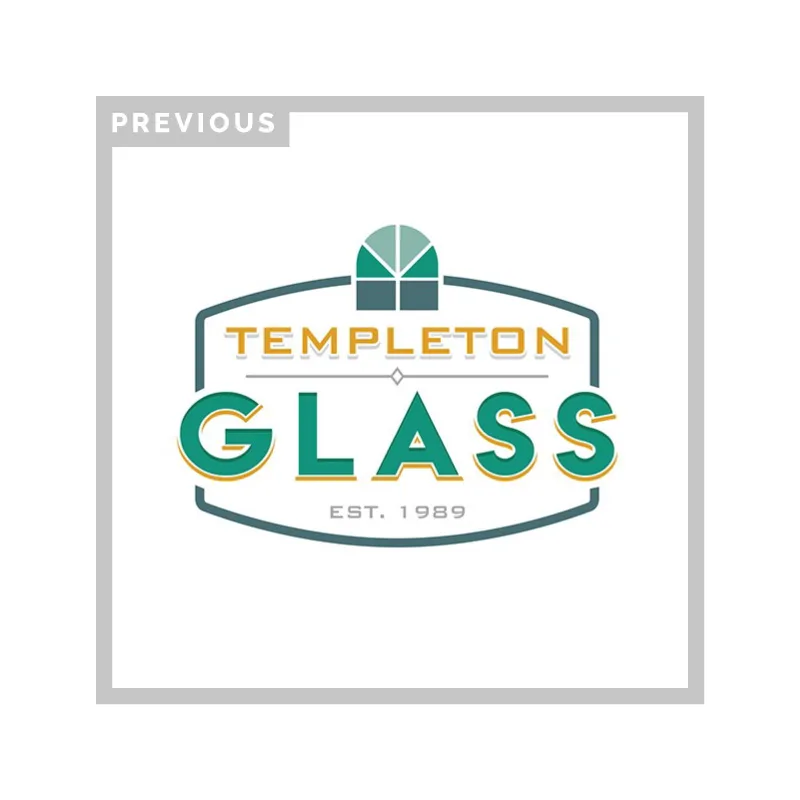 Previous Templeton Glass logo before the rebrand