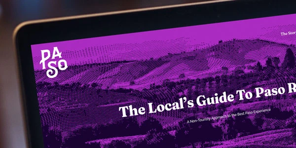 Visit Paso Robles tourism destination brand identity